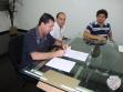 Assinatura do Arrendamento do Campo 13� / Entrega do Cheque Abrigo Bem Viver