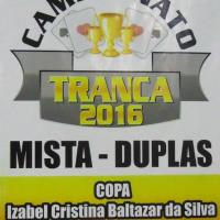Tranca Mista Duplas 2016 - Copa : Izabel Baltazar ( BEL )