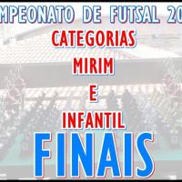 Campeonato de Futsal 2017 ... Categorias Infantil e Mirim ...