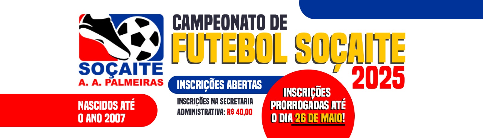 Incrições Abertas