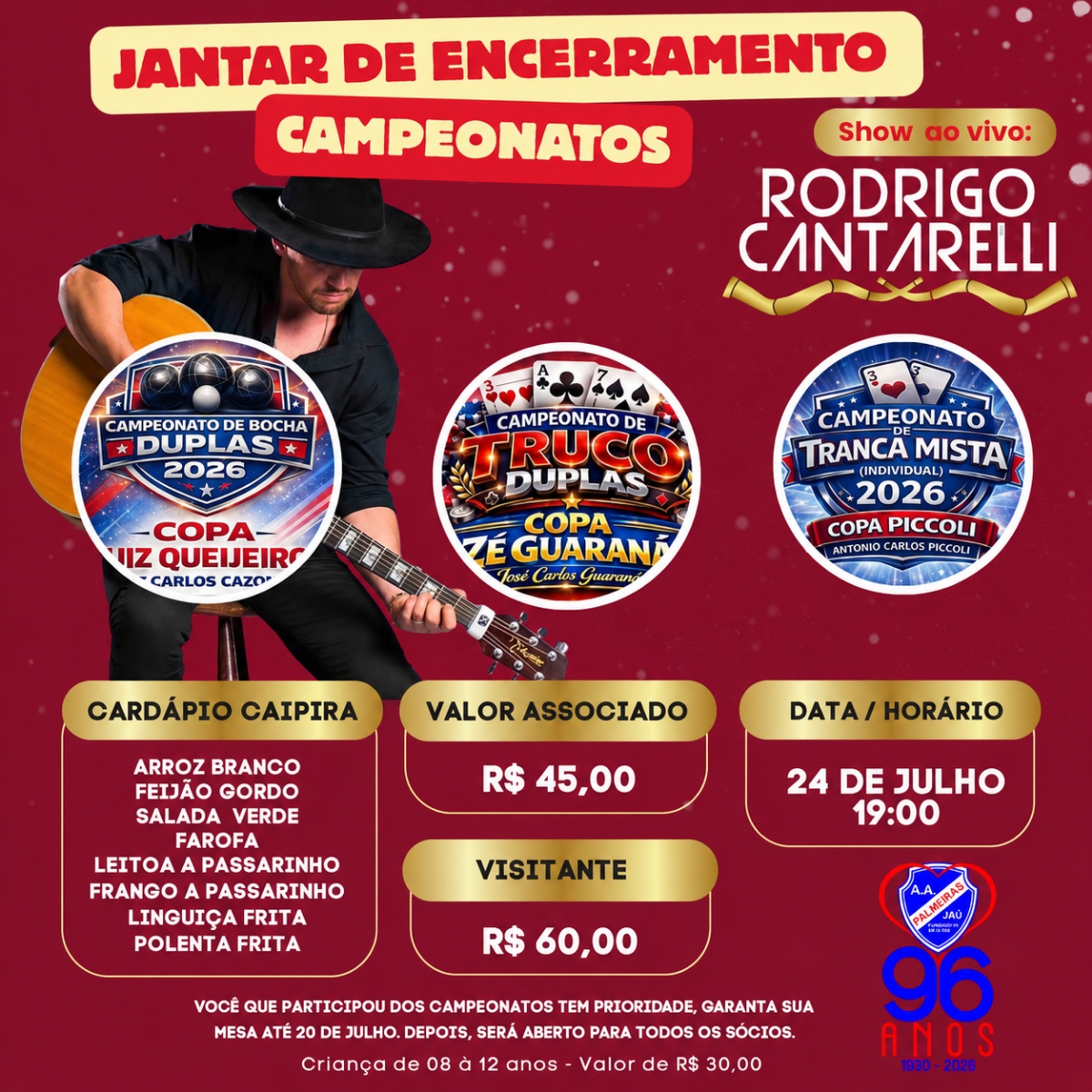 Jantar de Encerramento