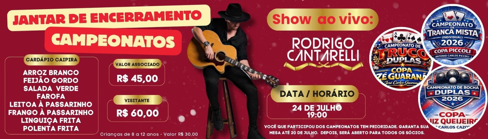 Jantar de Encerramento