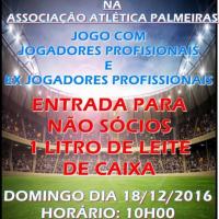 Jogo das Estrelas e Jogo Preliminar ... Dia 18/12 ....