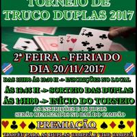 Torneio de Truco 2017 ... Dia 20/11/2017